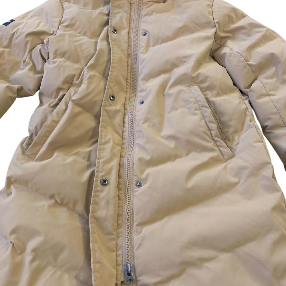 FXR Racing Women's Sierra Winter Parka Tan Apres Ski Gorpcore Faux Fur Hood M - Picture 3 of 10